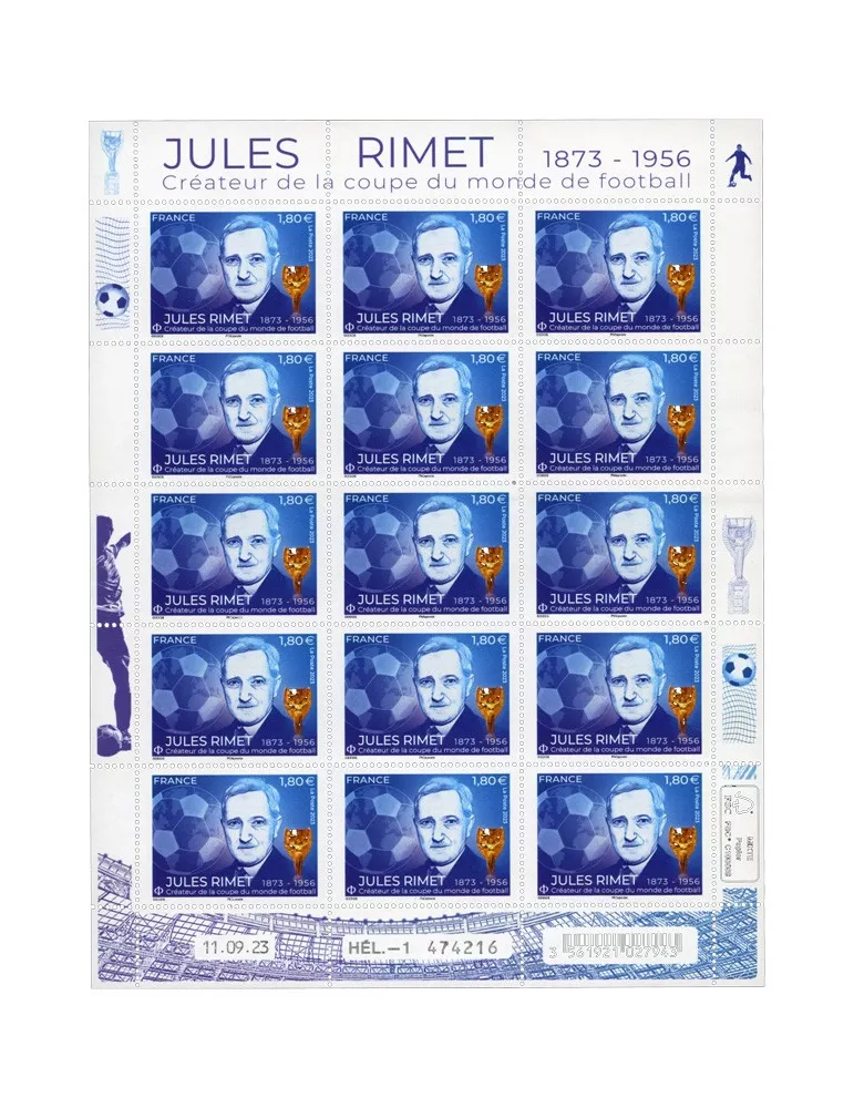 n° F119 - Timbre France Feuillets de France (n° 5719)