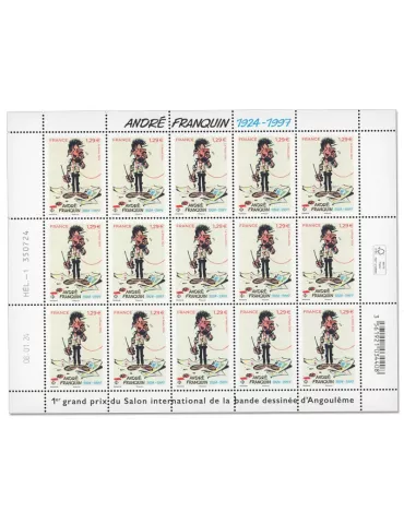n° F124 - Timbre France Feuillets de France (n° 5745)