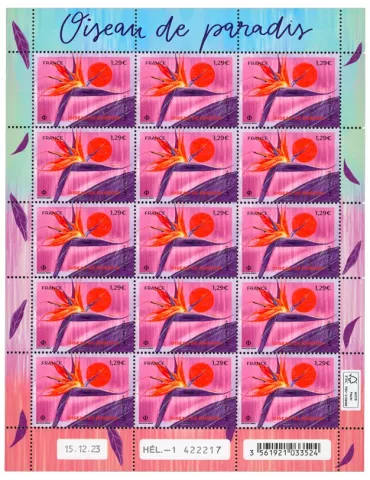 n° F125 - Timbre France Feuillets de France (n° 5750)