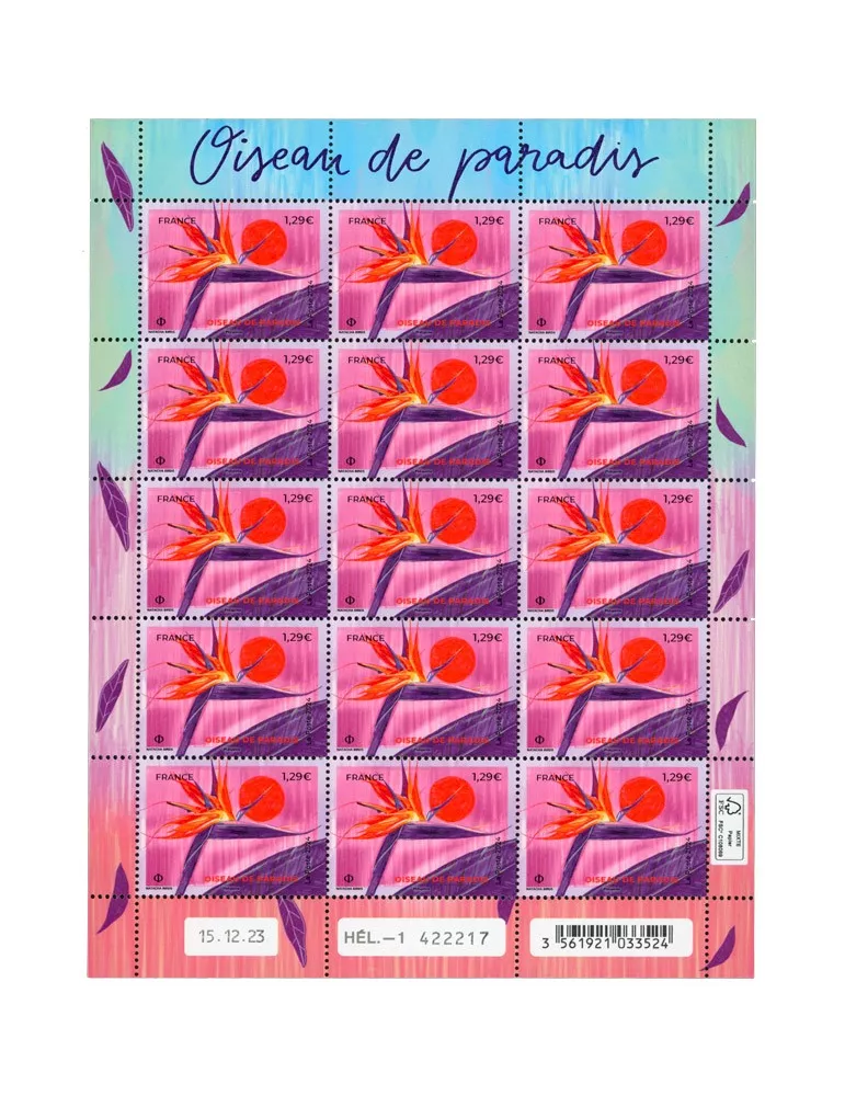 n° F125 - Timbre France Feuillets de France (n° 5750)