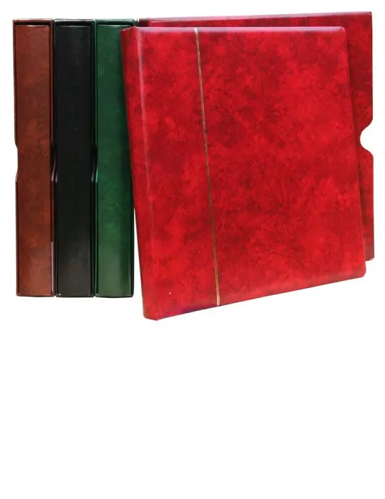 Album SUPRA LUXE : étui + reliure (Vert)