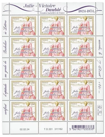 n° F128 - Timbre France Feuillets de France (n° 5756)