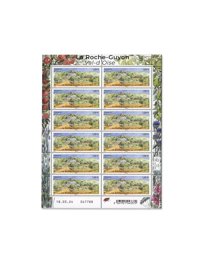 n° F144 - Timbre France Feuillets de France (n° 5792)