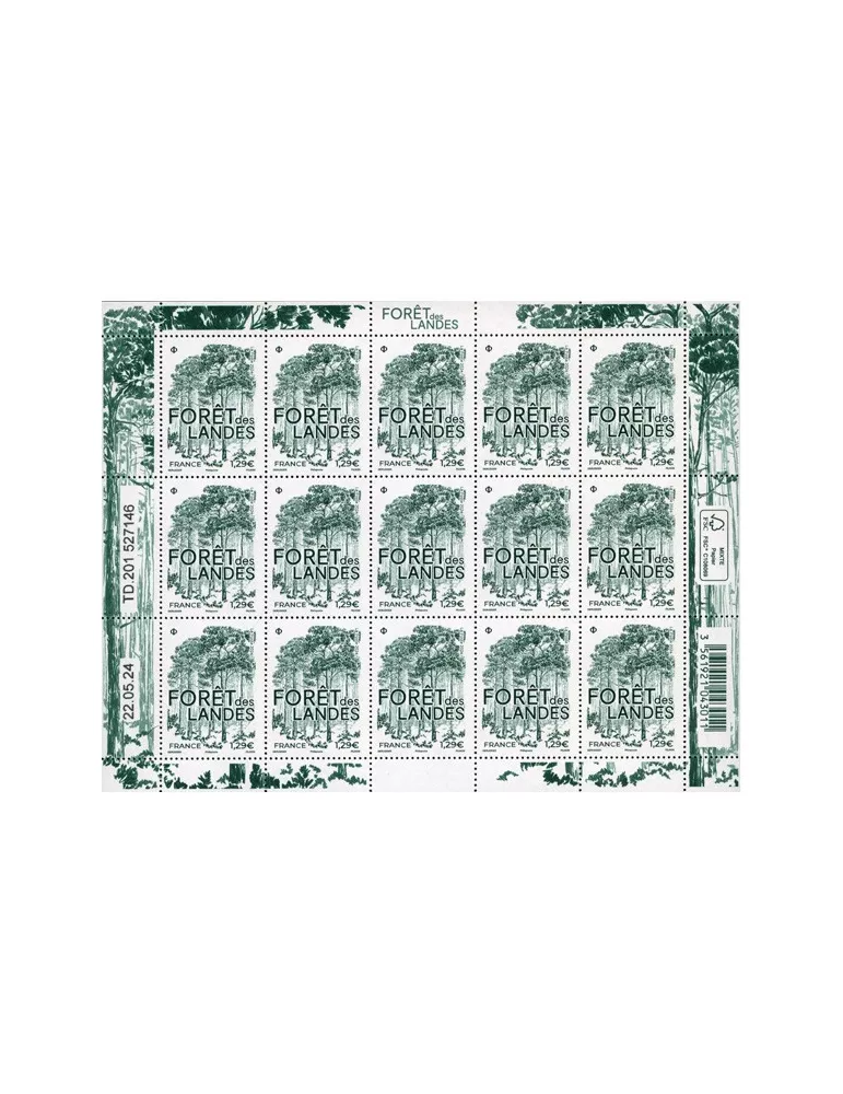 n° F151 - Timbre France Feuillets de France (n° 5799)