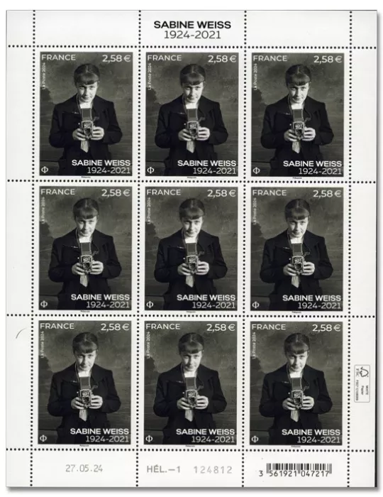 n° F153 - Timbre France Feuillets de France (n° 5801)