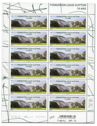 n° F161 - Timbre France Feuillets de France (n° 5817)