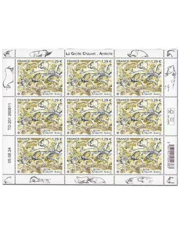 n° F165 - Timbre France Feuillets de France (n° 5821)