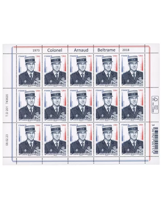 n° F93 - Timbre France Feuillets de France (n° 5663)
