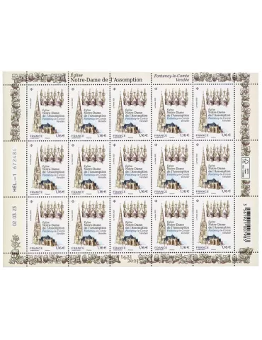 n° F95 - Timbre France Feuillets de France (n° 5671)