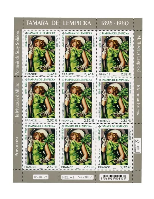 n° F98 - Timbre France Feuillets de France (n° 5680)