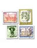 AUTRICHE : pochette de 200 timbres (Oblitérés)