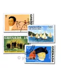 GRENADE : pochette de 100 timbres (Oblitérés)