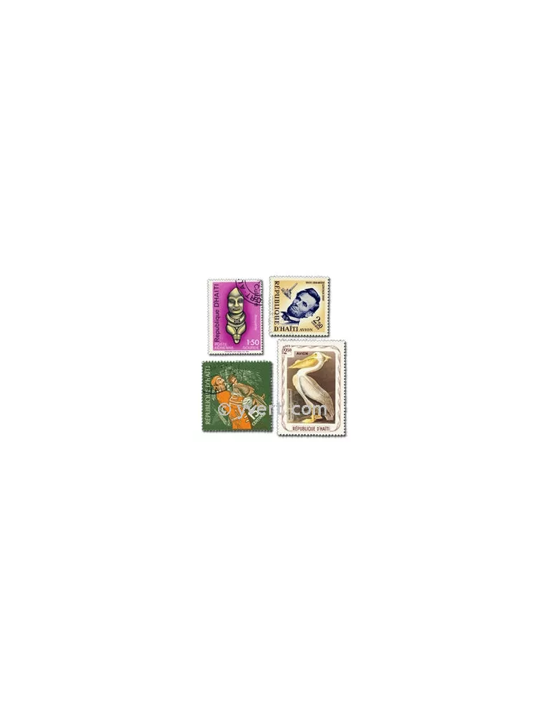 Collection De 100 Timbres Avions Oblitérés – Assortis, Thème Aviation, Sélection Française