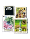 GUINEE FRANCAISE : pochette de 100 timbres (Oblitérés)