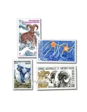 TERRES AUSTRALES : pochette de 25 timbres (Oblitérés)