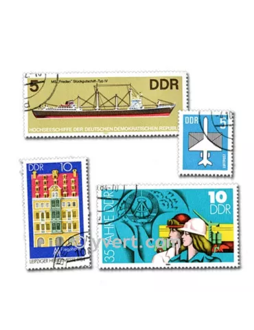 ALLEMAGNE : pochette de 200 timbres (Oblitérés)