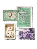 TURQUIE : pochette de 200 timbres (Oblitérés)