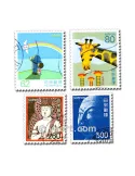 JAPON : pochette de 100 timbres (Oblitérés)