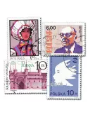 POLOGNE : pochette de 1000 timbres (Oblitérés)