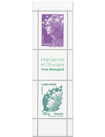 n° C1535 (n° 5834/5837) - Timbre France Carnets Divers