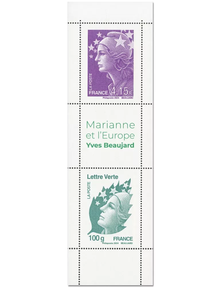 n° C1535 (n° 5834/5837) - Timbre France Carnets Divers