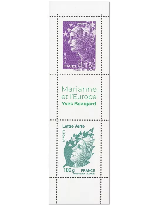 n° C1535 (n° 5834/5837) - Timbre France Carnets Divers