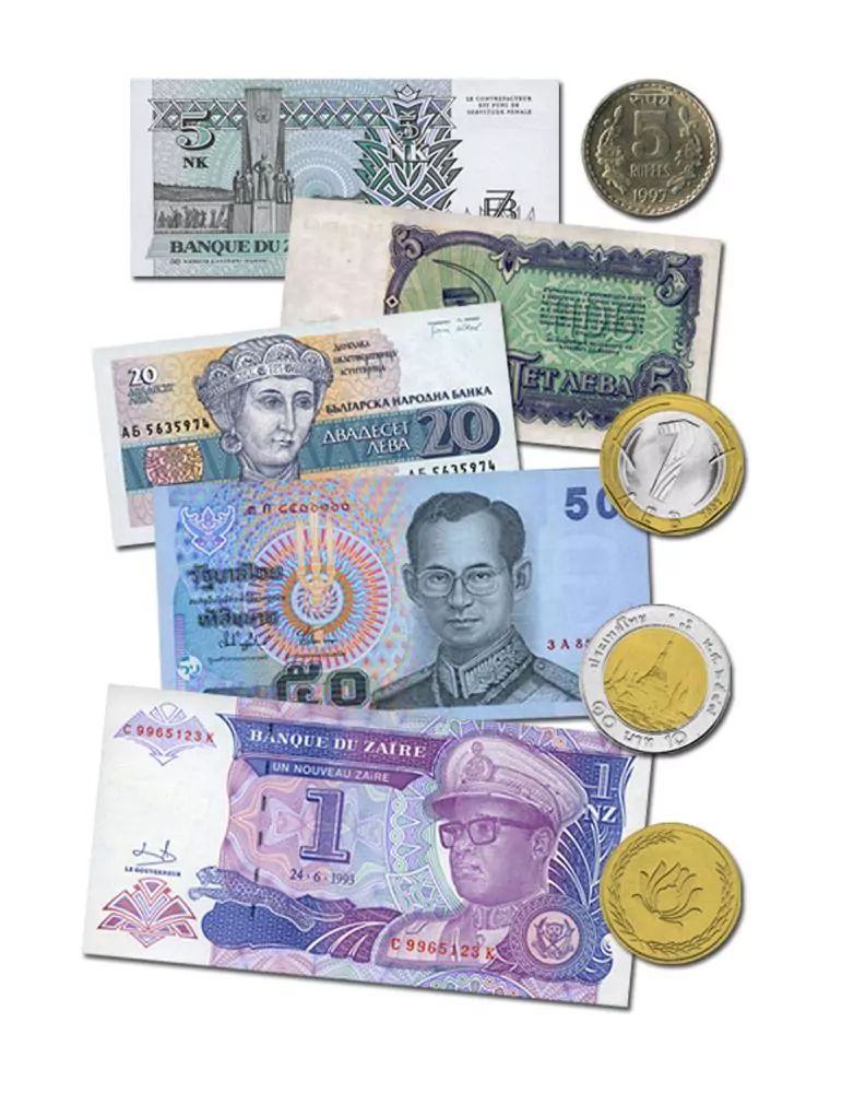 TOUS PAYS : Pochette de400 billets