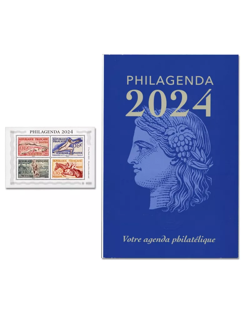 France : PHILAGENDA (2024)