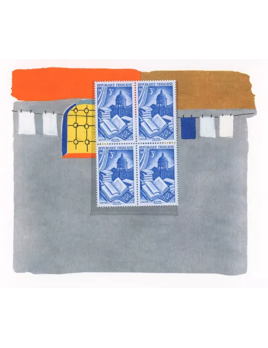 FRANCE : DIORAMA (NAISSANCE DE L´IMPRIMERIE)