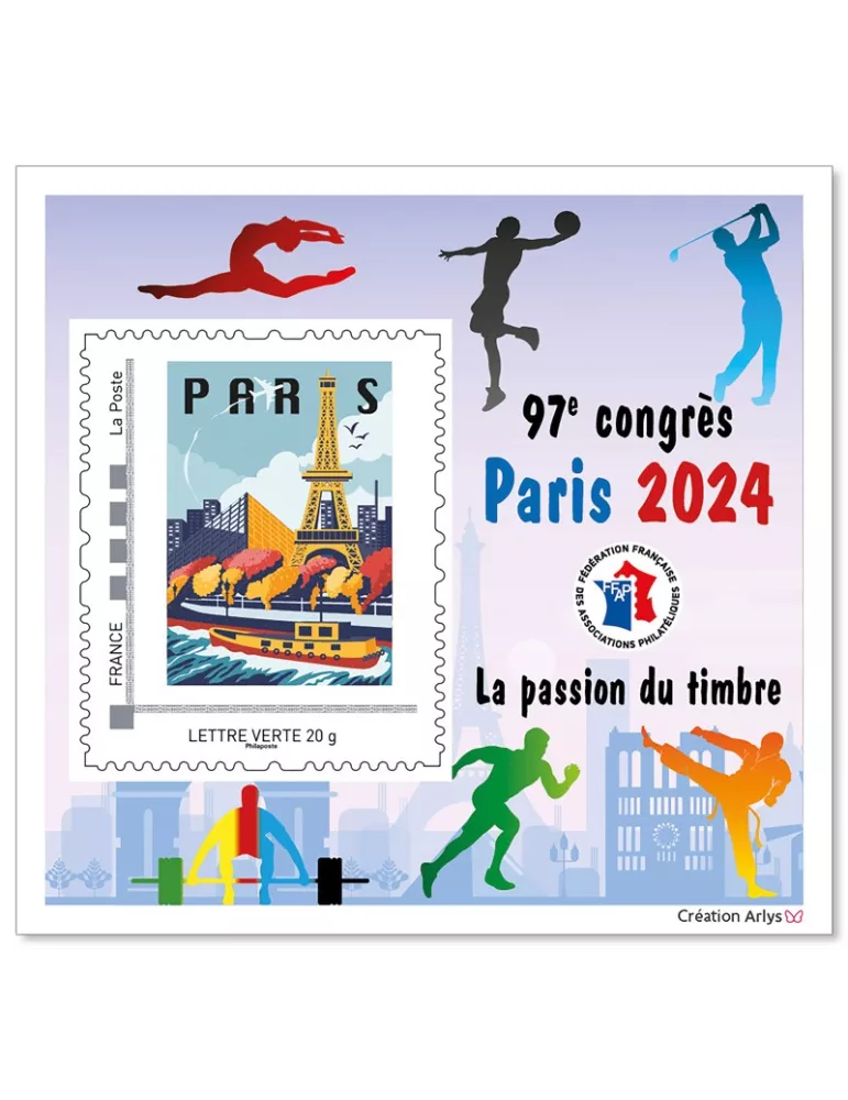 n° 23 - Timbre France FFAP