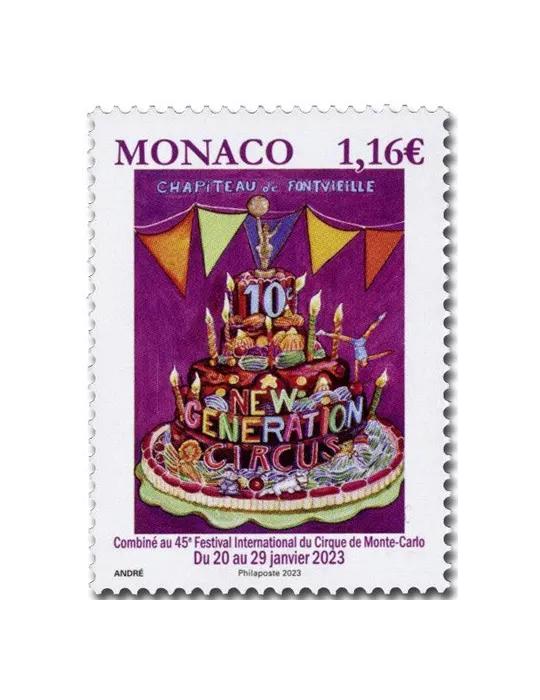 n° 3367 - Timbre MONACO Poste