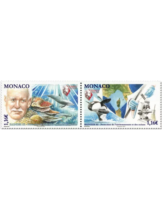 n° 3385/3386 - Timbre MONACO Poste