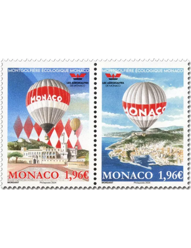 n° 3414/3415 - Timbre MONACO Poste