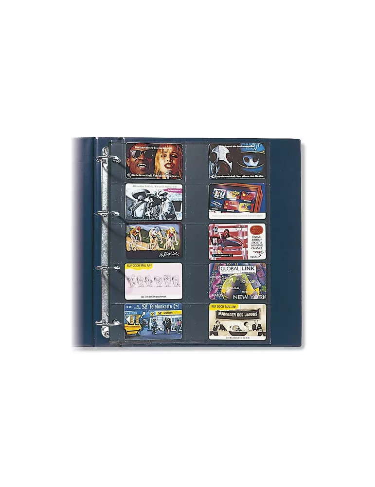 FEUILLES COMPACT A4 (TELECARTES ) - SAFE® (x5)