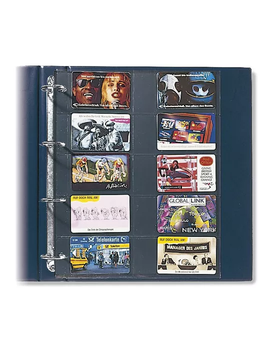 FEUILLES COMPACT A4 (TELECARTES ) - SAFE® (x5)