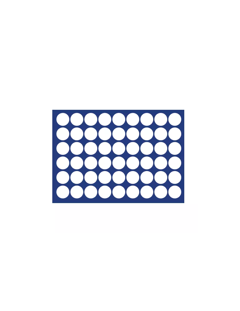 PLATEAU MALETTE DIAMANT (54 CASES RONDES : Ø 9.5mm ) - SAFE®