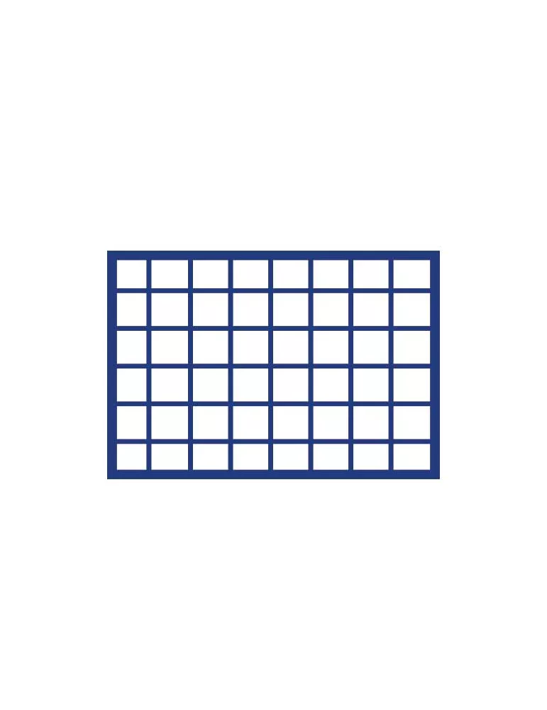 PLATEAU MALETTE DIAMANT (48 CASES CARREES : 33mm ) - SAFE®