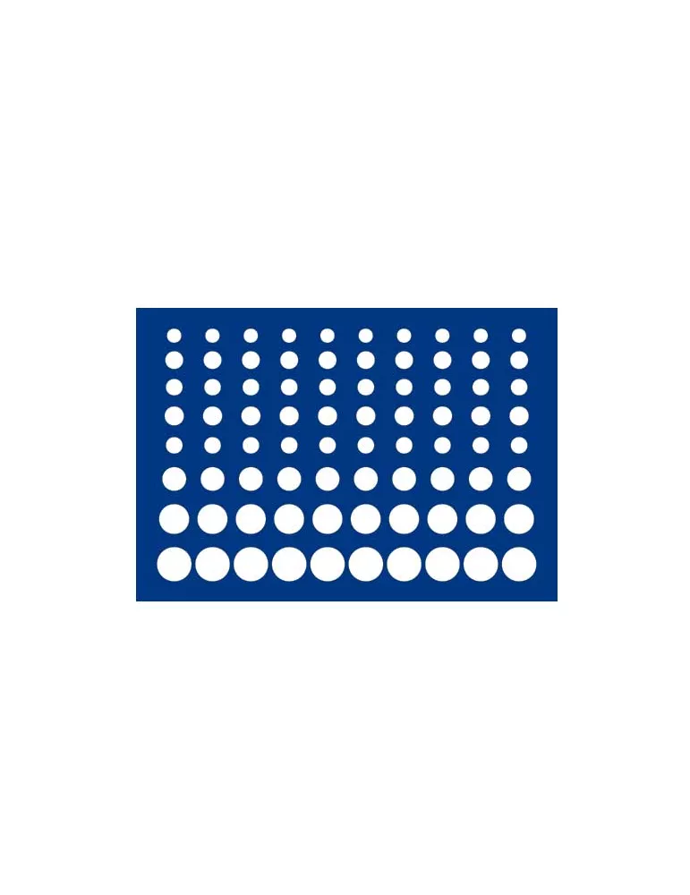 PLATEAU MALETTE DIAMANT (80 CASES RONDES) - SAFE®