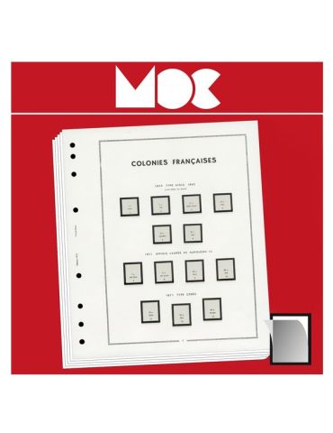 MOC SF : AFARS ET ISSAS - 1967-1977 (avec pochettes) LEUCHTTURM
