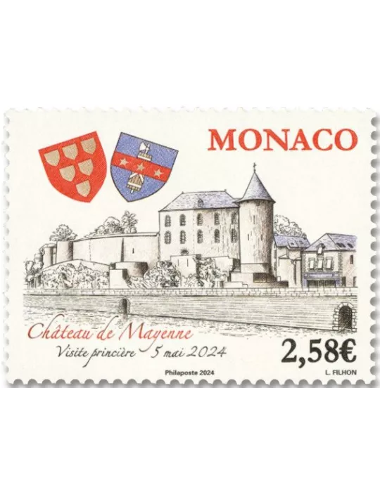 n° 3441 - Timbre MONACO Poste