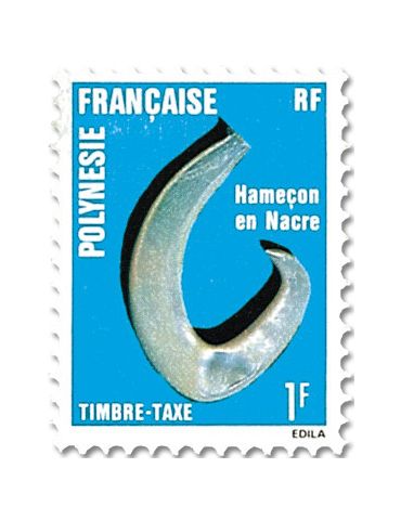 n° 4/7 - Timbre Polynésie Taxe 2