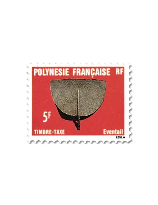 n° 4/7 -Timbre Polynésie Taxe