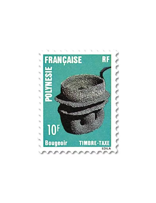n° 4/7 -Timbre Polynésie Taxe