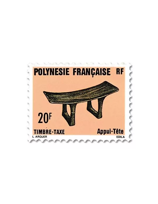 n° 8/9 -Timbre Polynésie Taxe