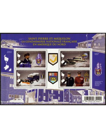 n° F1142- Timbre Saint-Pierre et Miquelon Poste