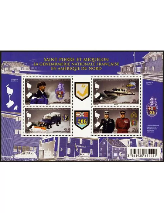 n° F1142- Timbre Saint-Pierre et Miquelon Poste