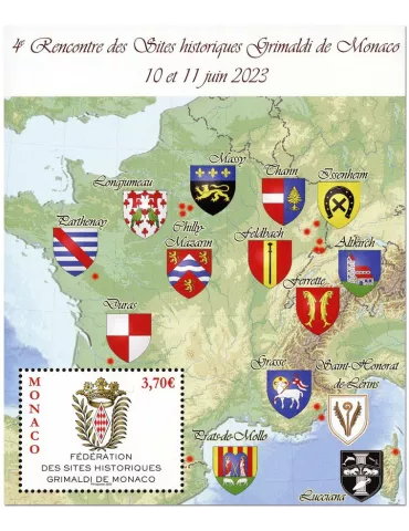 n° F3390 - Timbre MONACO Poste