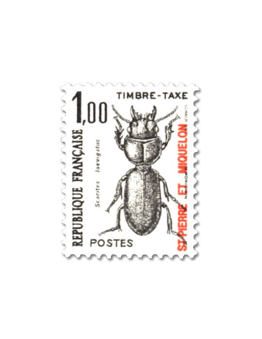 n° 82/91 -Timbre Saint-Pierre et Miquelon Taxe