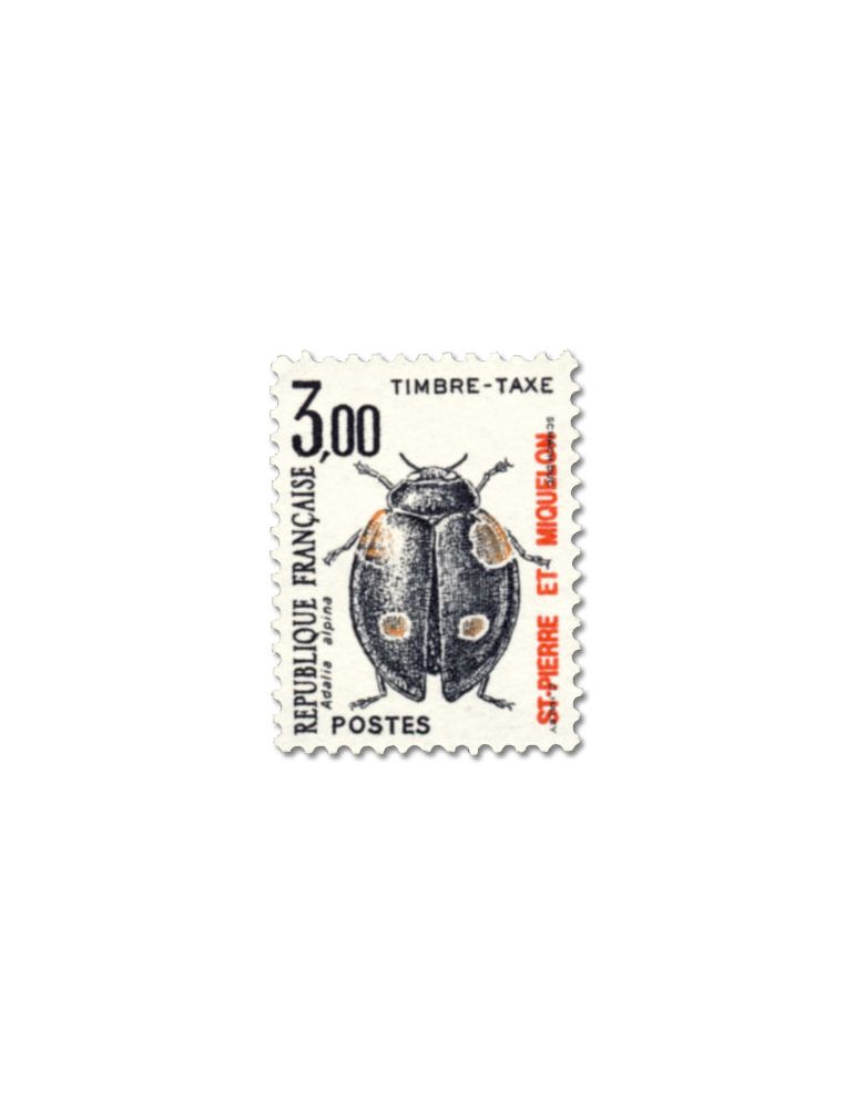 n° 82/91 -Timbre Saint-Pierre et Miquelon Taxe