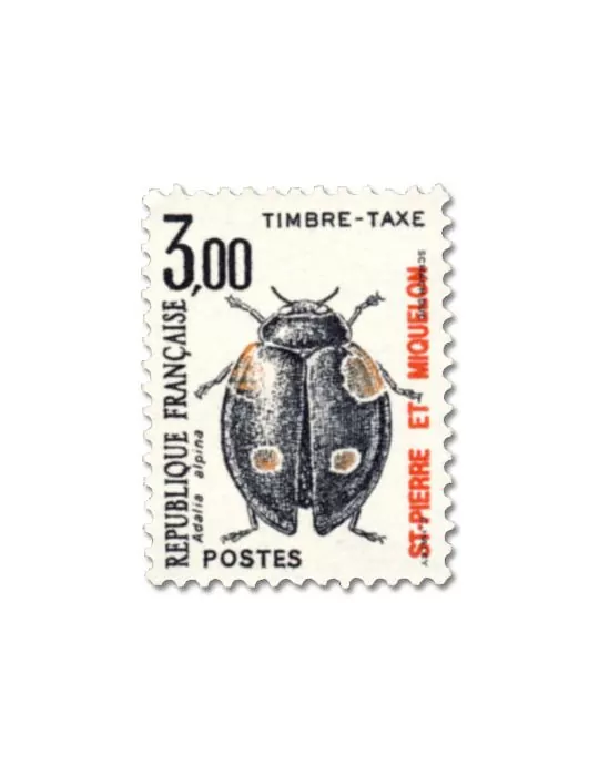 n° 82/91 -Timbre Saint-Pierre et Miquelon Taxe